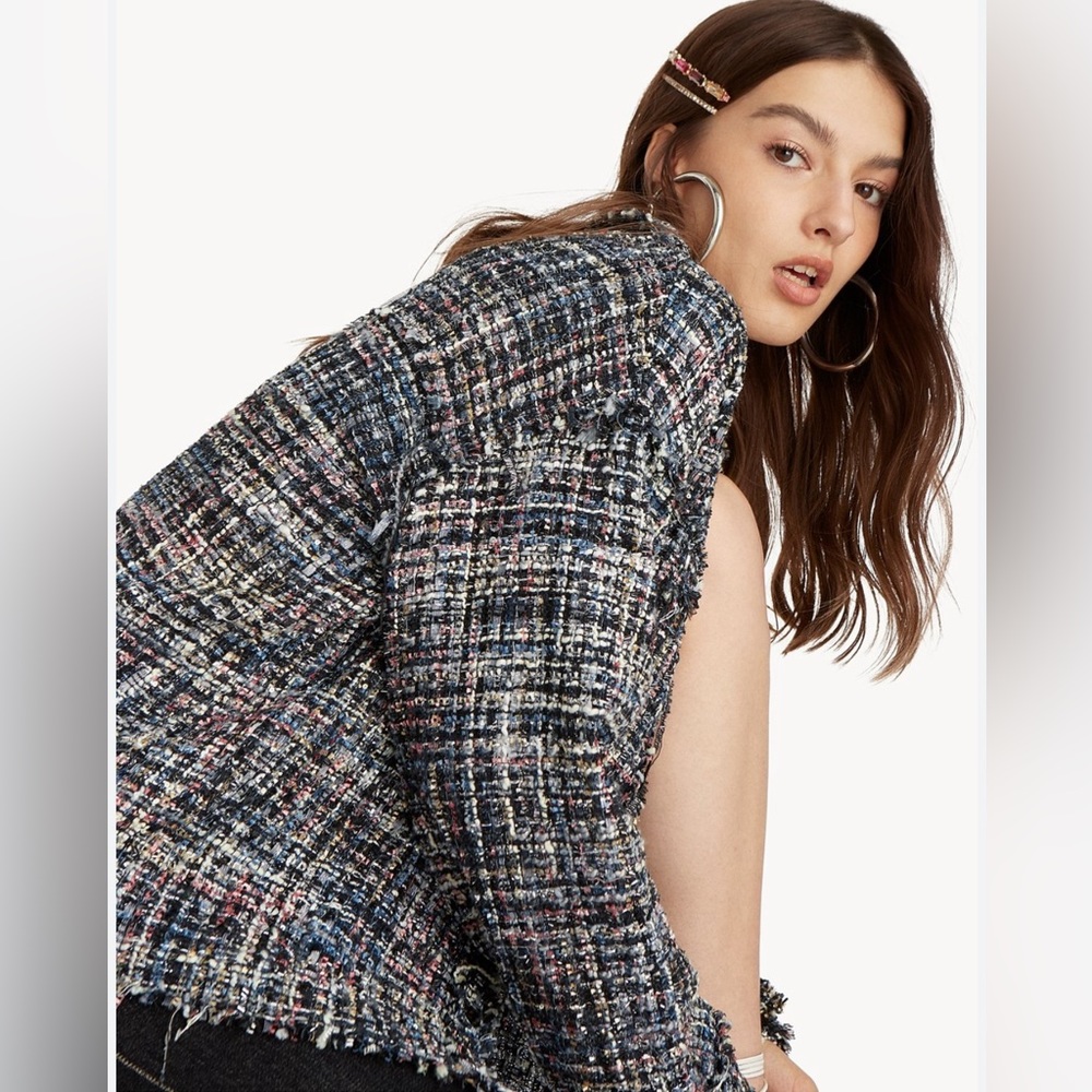 Donna Karan tweed jacket NEW